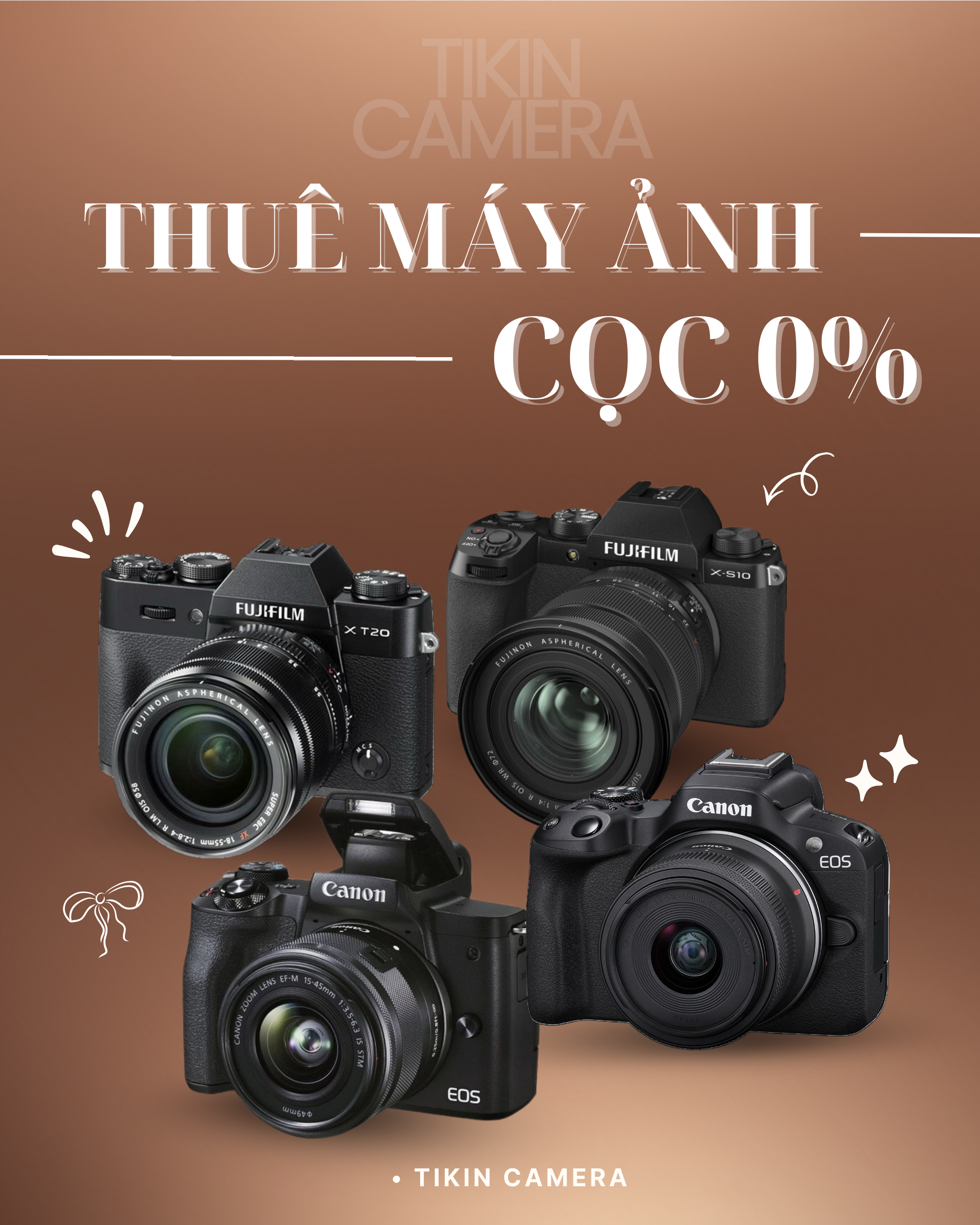 Thuê máy ảnh Tikin Camera