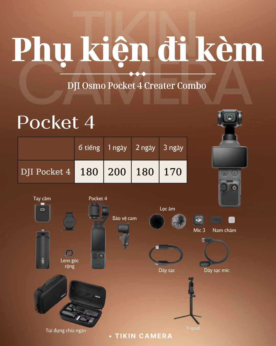 DJI Osmo Pocket 4 Combo
